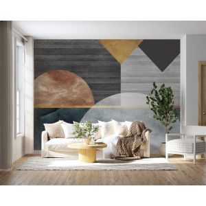 Horizons géométriques - Art abstrait