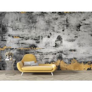 Patine dorée - Art abstrait