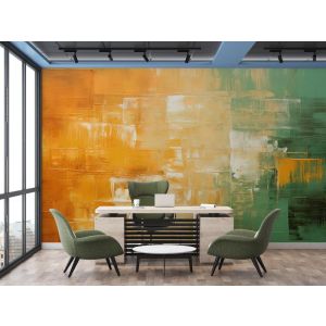 Lueur du coucher de soleil - Art abstrait