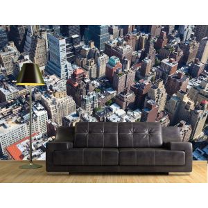 Vue Aérienne de Manhattan