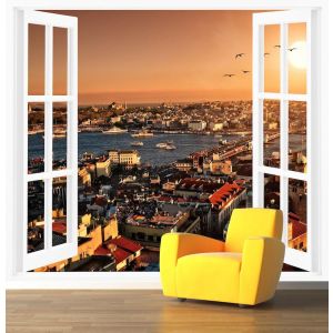 Vue d’Istanbul depuis la Fenêtre