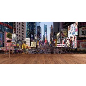 Foule à Times Square