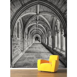 Rue de Bâtiments en Noir et Blanc