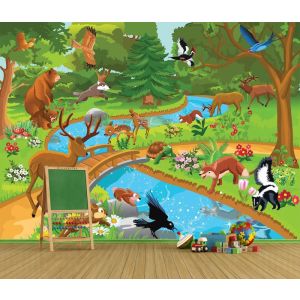 Vie Joyeuse dans la Forêt