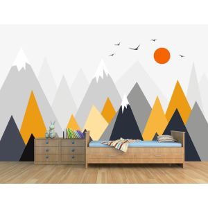 Montagnes et Soleil