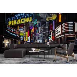 Détective Pikachu Rue Scène Pokémon Anime