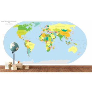 Carte du Monde en Langue Maternelle