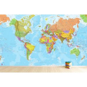 Carte du Monde Décorative
