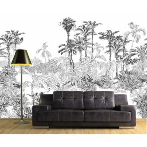 Étude de Forêt au Crayon