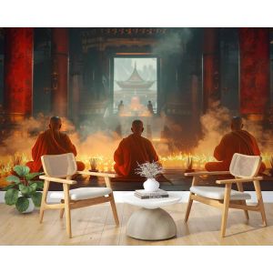 Bouddha Méditation Sereine