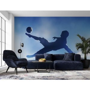 Tir Artistique Joueur de Football