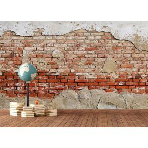 Mur de Briques et Béton