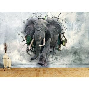 Éléphant Puissant