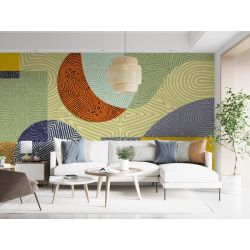 Harmonie à motifs - Art abstrait