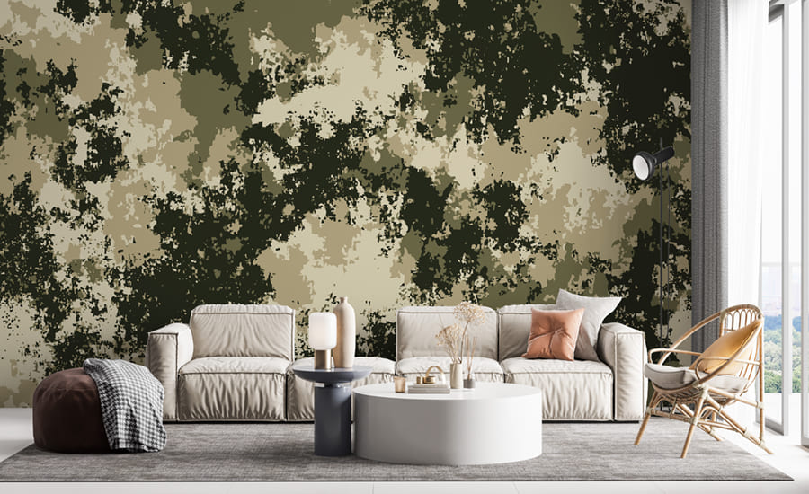 Papier Peint Camouflage - 2