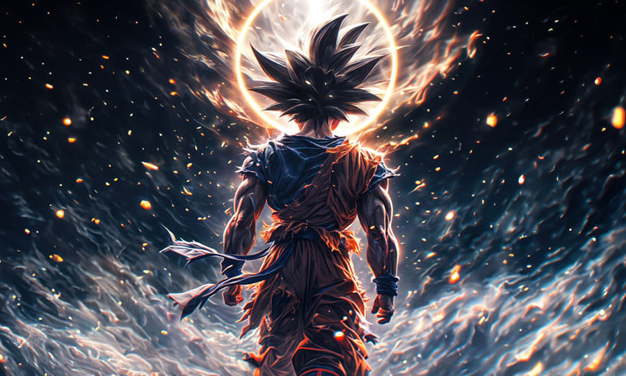 Papier Peint Dragon Ball Puissance