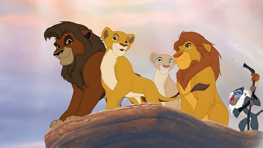 Papier Peint Famille Le Roi Lion