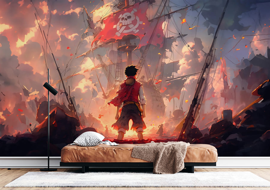Papier Peint One Piece Luffy - 2