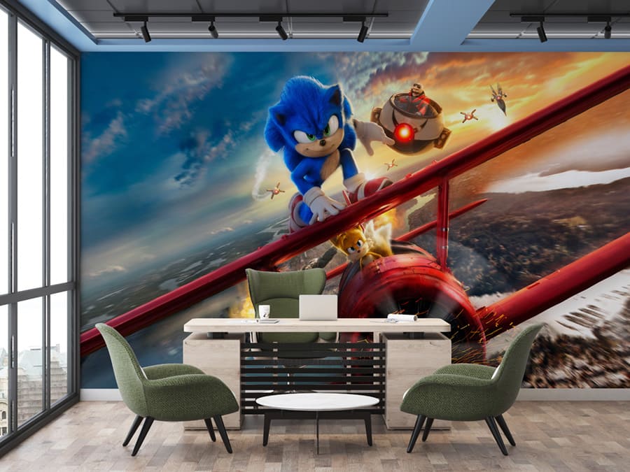 Papier Peint Sonic - 2