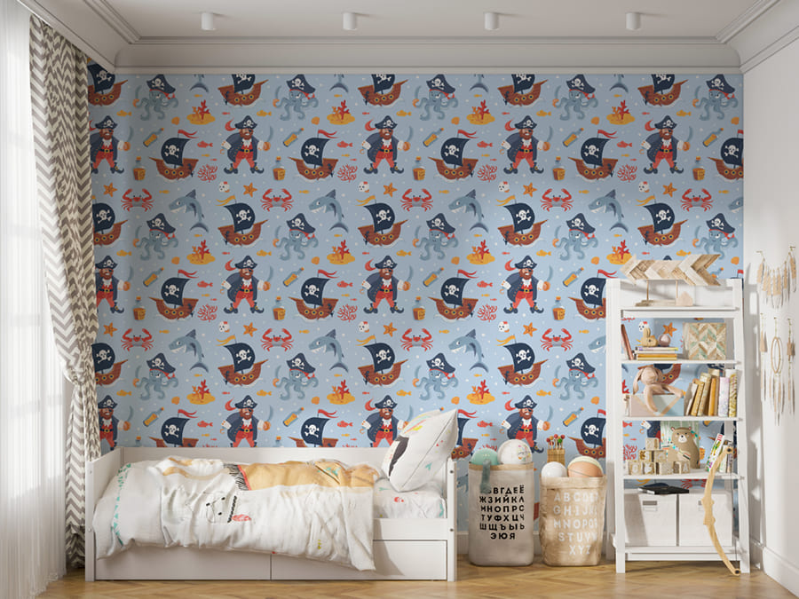 Papier Peint Aventure Pirate - 2
