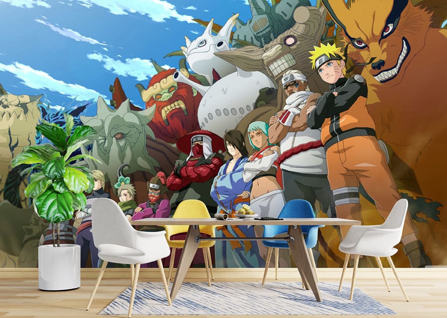 Papier Peint Naruto Bêtes à Queues - 2