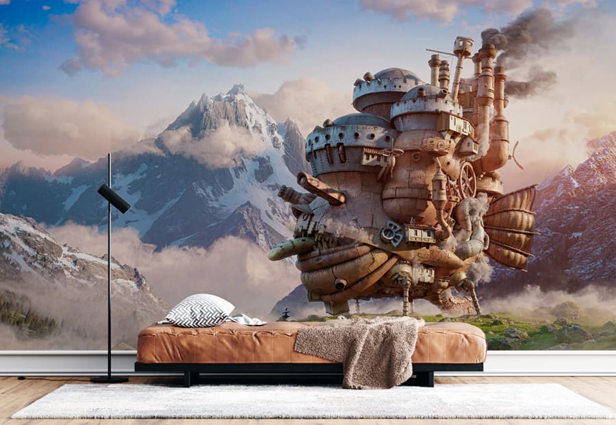 Papier Peint Howl's Moving Castle - 2