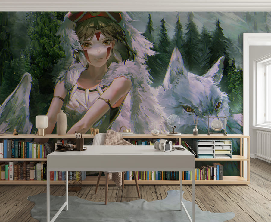 Papier Peint Princess Mononoke - 2