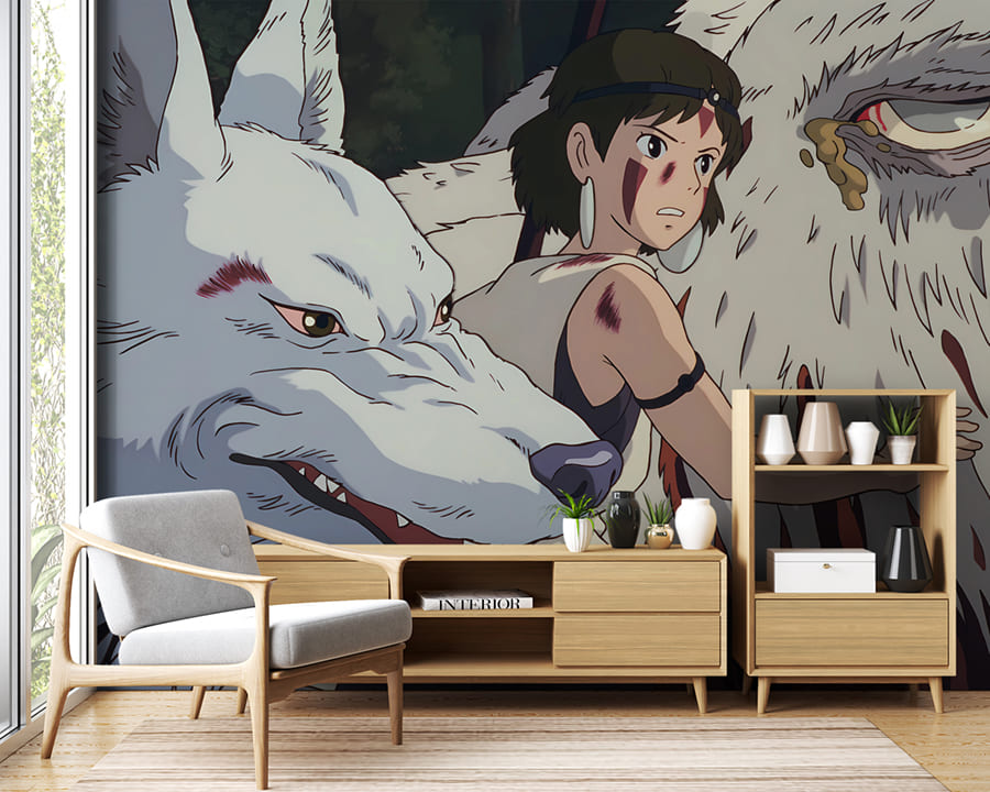 Papier Peint Princess Mononoke Anime - 2