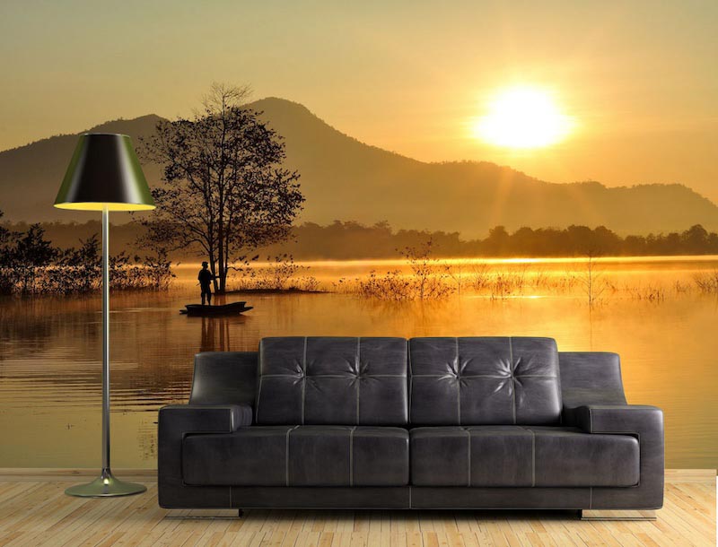 Boatman - Papier peint mural 3D posé