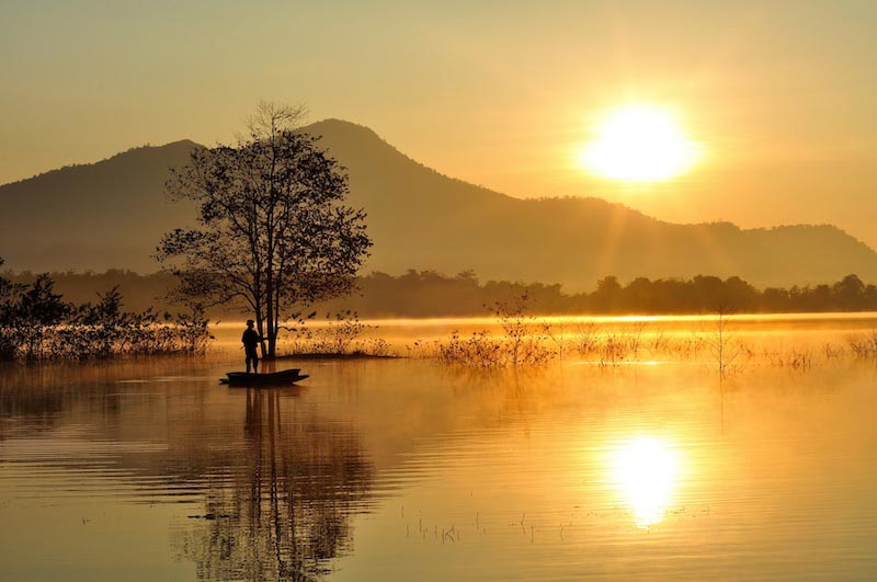 Boatman - Papier peint mural 3D