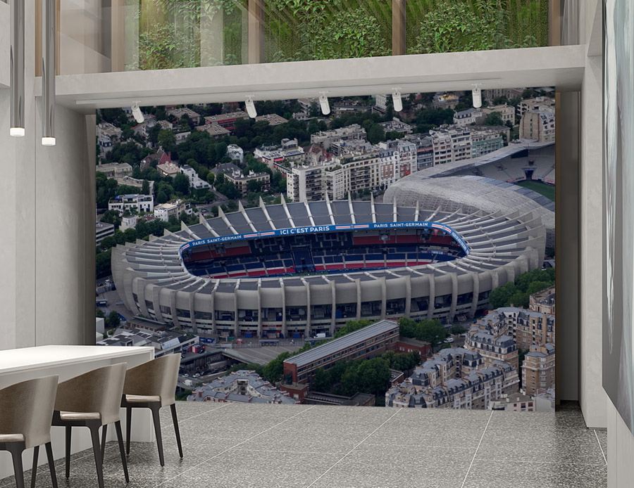 Papier Peint PSG Parc Des Princes - 2